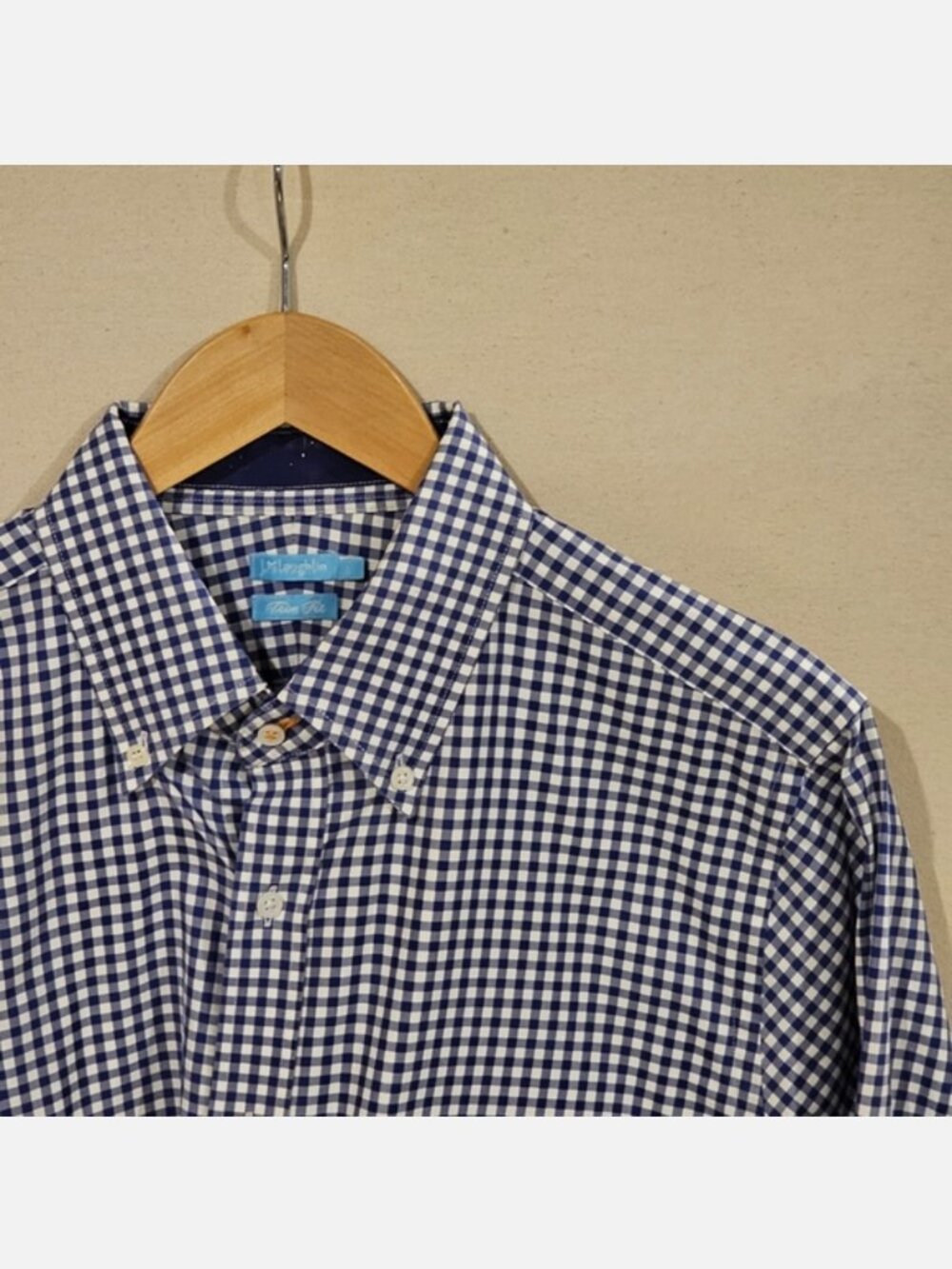 J. McLaughlin Trim Fit Button Down L